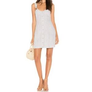 FREE PEOPLE Womens Dress Living Color Mini Slim Grey Combo Size XS OB770150